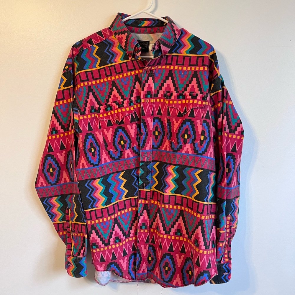 Vintage button up, panhandle slim
